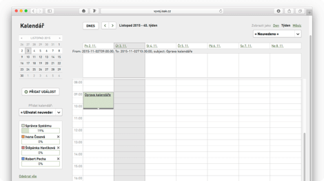 ISAK – Používejte chytrý kalendář