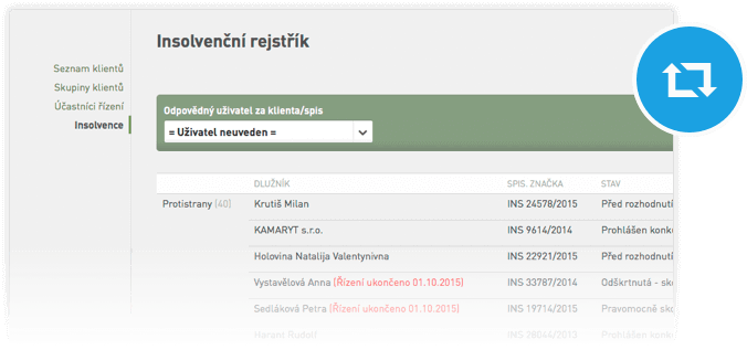 ISAK – Insolvenční rejstřík